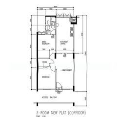 Blk 571 Ang Mo Kio Avenue 3 (Ang Mo Kio), HDB 3 Rooms #610222051